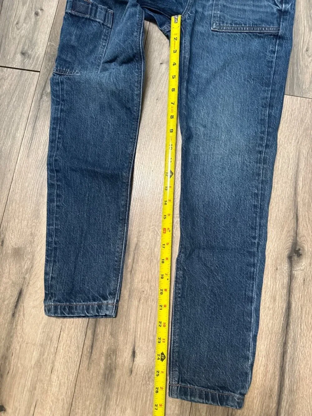 American Eagle Outfitters Womens Comfort Stretch Denim Carpenter Jeans High-Rise